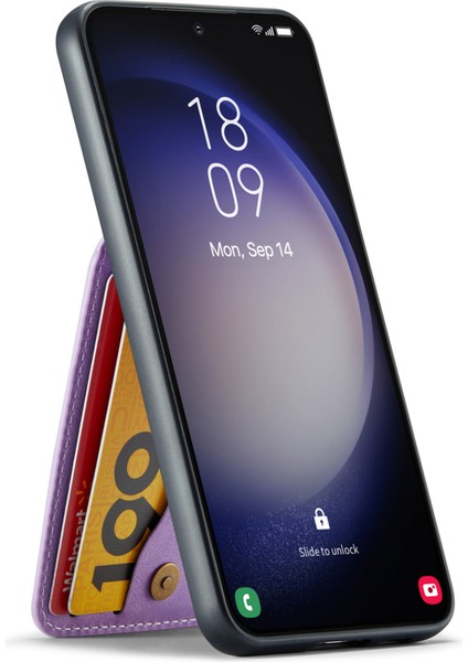 Samsung Galaxy S24+ Rfıd Engelleme Pu Deri+ Tpu Telefon Kapağı (Yurt Dışından) fırsatları