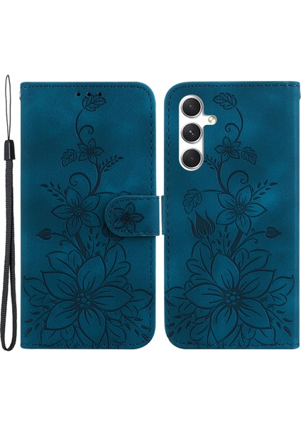Samsung Galaxy S24 Çiçek Izni Cüzdan Telefon Kapağı Için (Yurt Dışından)