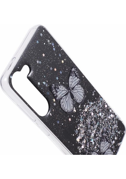 Samsung Galaxy S24 Tpu+Pvc Işıltı Epoksi Kelebek Dekor Kapağı (Yurt Dışından) indirimleri