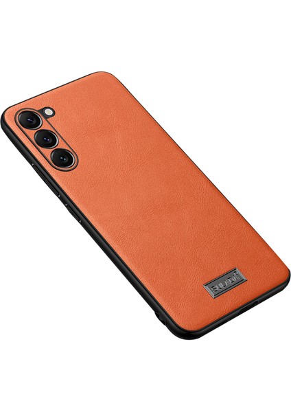 Samsung Galaxy S24+ Cep Telefon Kılıfları Pu Deri+Tpu+Pc Anti-Damla Kapağı (Yurt Dışından)