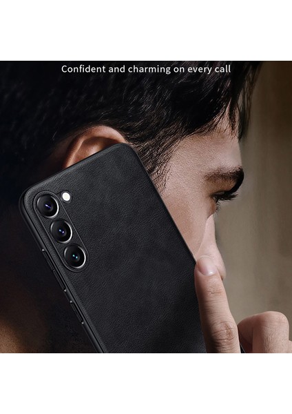 Samsung Galaxy S24+ Cep Telefon Kılıfları Pu Deri+Tpu+Pc Anti-Damla Kapağı (Yurt Dışından) modelleri