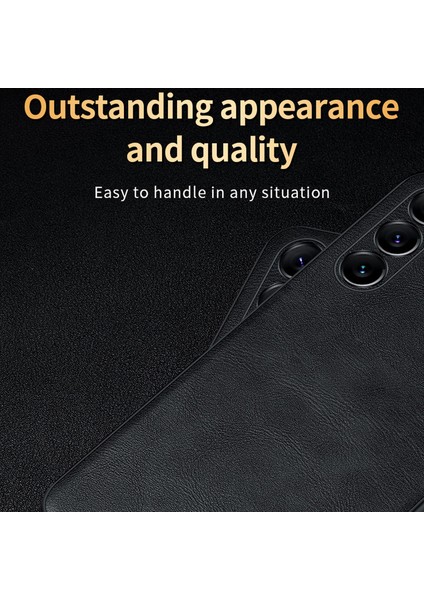 Samsung Galaxy S24+ Cep Telefon Kılıfları Pu Deri+Tpu+Pc Anti-Damla Kapağı (Yurt Dışından) indirimleri