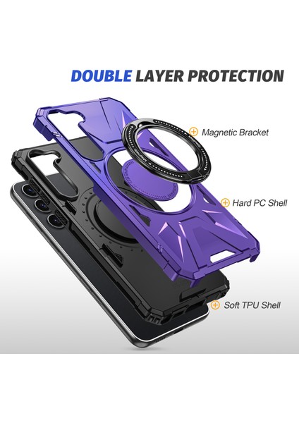 Samsung Galaxy S24+ Manyetik Anti-Drop Tpu+ Pc Telefon Koruyucusu (Yurt Dışından) indirimleri