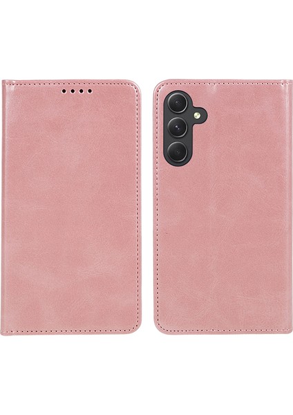 Samsung Galaxy S24+ Pu Deri Kasa Iş Tarzı Manyetik Cep Telefonu Kapağı (Yurt Dışından) fiyatları