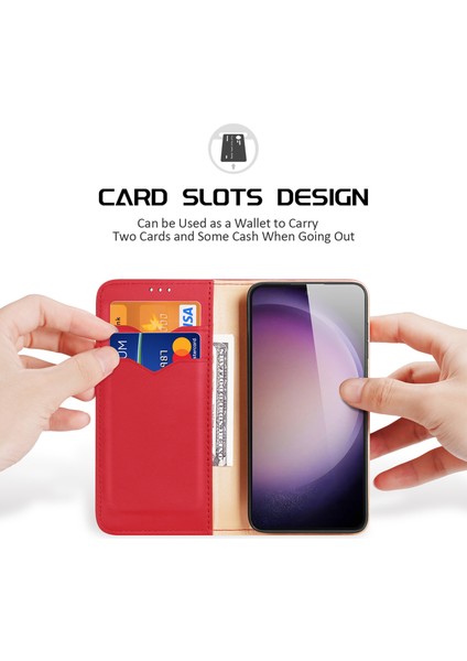 Samsung Galaxy S24+ Rfıd Engelleyen Cowhide Deri Cüzdan Kapağı (Yurt Dışından) fiyatları
