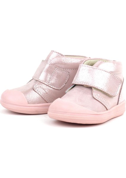 Yoohoo Hakiki Deri Pembe Simli Cırtlı Kız Bebek Bot indirimleri