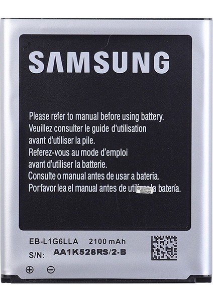 Samsung Galaxy S3 GT-I9300 Batarya Pil - Orjinal