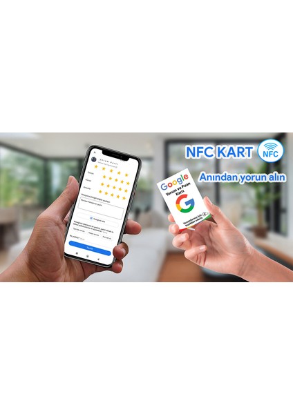 Nfc Google Yorum Kartı 2024