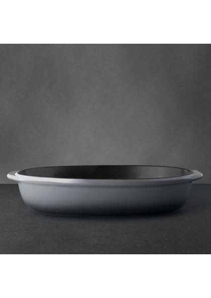 Gem Seramik Oval Fırın Kabı 36X26X7CM