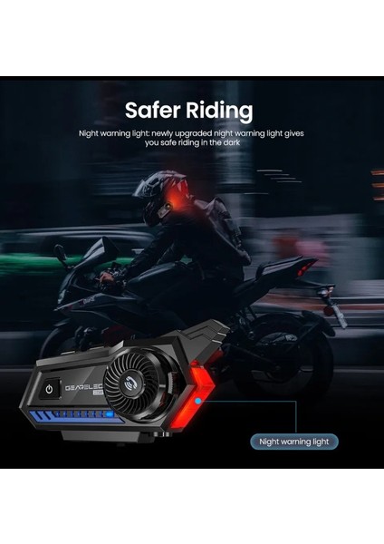 X5 Motosiklet Intercom Bt 5.2 Su Geçirmez fırsatları