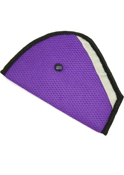 Mor Araba Omuz Demeti Kayışı Üçgen Araba Emniyet Kemeri Çocuk Bebek Çocuklar Için Ayarlayın Emniyet Kemeri Koruyucu Ayarlayıcı Emniyet Kemeri Kapağı (Yurt Dışından)