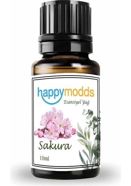 Sakura Çiçeği Aromaterapi Uçucu Yağ Esansiyel Buhurdanlık Yağı 10 ml