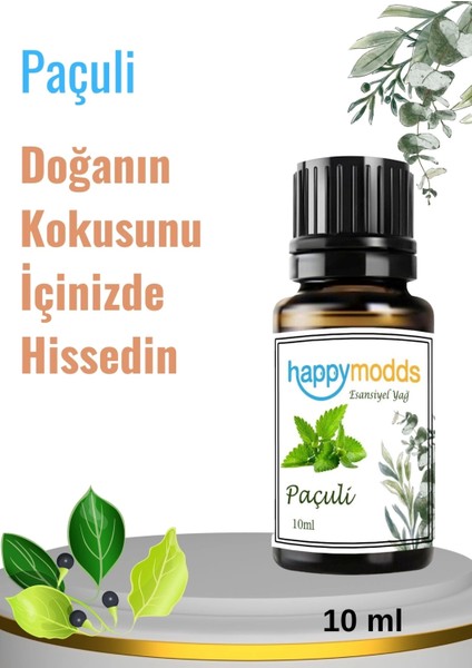 Paçuli Aromaterapi Uçucu Yağ Esansiyel Buhurdanlık Yağı 10 ml