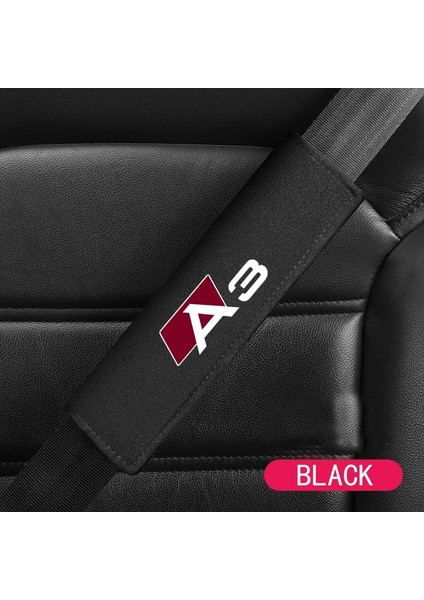 A3 1 Adet Araba Emniyet Kemeri Süs Peluş Deri Anti-Kürk Emniyet Kemeri Omuz Koruyucusu Audi A3A4A5A6A7A8Q3Q5Q7Q8 Oto Aksesuarları (Yurt Dışından)