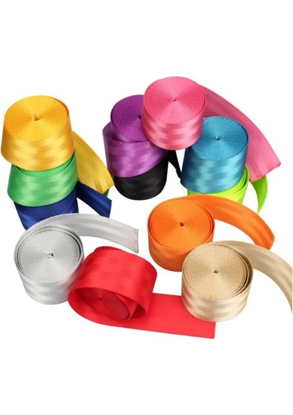 Gri Oto 3.6 Metre Güçlendirme Emniyet Kemeri Dokuma Kumaş Araba Yarışı Modifiye Koltuk Emniyet Kemerleri Koşum Askıları Standart Sertifikalı (Yurt Dışından) modelleri