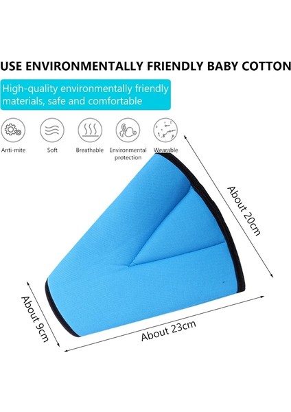 Siyah Araba Koltuğu Emniyet Kemeri Kapağı Sağlam Ayarlanabilir Üçgen Emniyet Emniyet Kemeri Ped Klipleri Bebek Çocuk Koruma Araba-Şekillendirici Araba Ürünleri (Yurt Dışından) indirimleri