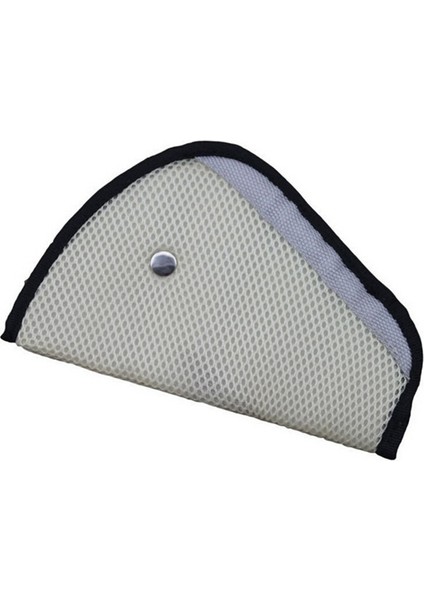 Gri Peluş Dolgu Çocuk Koltuğu Emniyet Kemeri Örtüsü Omuz Pedleri Koruma Oto Aksesuarları Sevimli Karikatür Araba (Yurt Dışından)