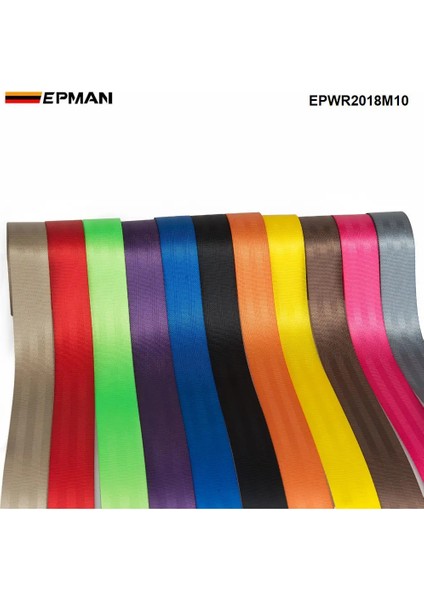 Sarı Epman 10 Metre Güçlendirmek Emniyet Kemeri Dokuma Kumaş Yarış Arabası Koltuğu Emniyet Kemerleri Koşum Dokuma Stra Epwr (Yurt Dışından) fırsatları