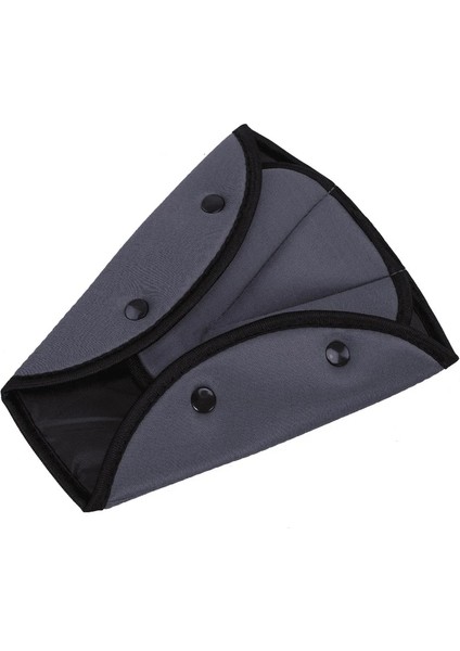 Gri Araba Koltuğu Emniyet Kemeri Kapağı Sağlam Ayarlanabilir Üçgen Emniyet Emniyet Kemeri Ped Klipleri Bebek Çocuk Koruma Araba-Şekillendirici Araba Ürünleri (Yurt Dışından)