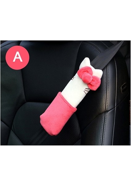 Hlkt Karikatür Araba Emniyet Kemeri Kapağı Kadınlar ve Çocuklar Için Bebek Peluş Omuz Pedi Koruma Peluş Yastıklı Araba Supplieece (Yurt Dışından)