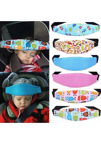 No.2 Boyutu Sabitleme Bandı Bebek Güvenliği Oto Koltuğu Uyku Şekerleme Yardımı Çocuk Çocuk Baş Koruyucu Kemer Destek Tutucu Bebek Arabası Ayarlanabilir Doze Kayışı (Yurt Dışından)