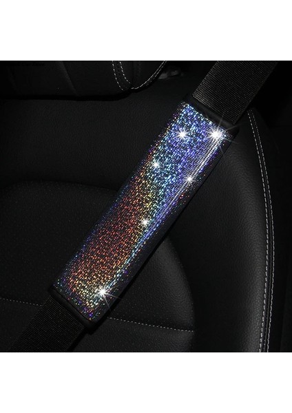 Pkk Yumuşak Emniyet Kemeri Omuz Pedleri Bling Rhinestone Emniyet Kemeri Omuz Korumak Kapak Yastık Renk Rhinestones Dekor Emniyet Kemeri Kapağı (Yurt Dışından) fiyatları