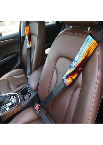 No.17 Boyutu Emniyet Kemeri Örtüsü 2 Paket, Yumuşak Araba Emniyet Kemeri Koruyucu Örtüsü Neopren Emniyet Kemeri Omuz Pedleri Yetişkinler Çocuklar ve Ofis Koltuğu Kolçak (Yurt Dışından) fırsatları