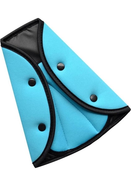 Mavi Araba Emniyet Kemeri Kapağı Çocuk Emniyet Kemeri Ayarı Otomobil Anti-Boyun Bebek Omuz Kapağı Çocuklar Için Emniyet Kemeri Güvenliği (Yurt Dışından)