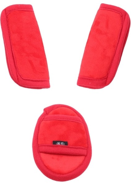 Siyah Yüksek Li Araba Çocuk Emniyet Kemeri Omuz Koruyucu Bebek Arabası Sepet Koruma Kasık Emniyet Kemeri Kapağı ile (Yurt Dışından) indirimleri