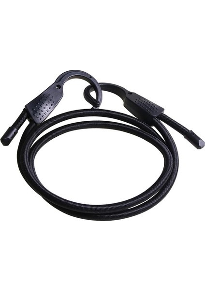 Siyah 1.5 M Araba Araç Bagaj Halatı Ayarlanabilir Streç Elastik Çamaşır Germe Kemerleri Manto Askısı Iç Aksesuarlar (Yurt Dışından)