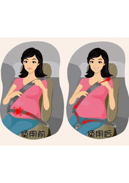 Hamile Kadın Sürüş Emniyet Kemeri Annelik Emniyet Kemeri Ayarlayıcı Konfor Güvenli Doğmamış Bebek Unverisal Arabaları Koruyun Hamile Emniyet Kemeri (Yurt Dışından) modelleri