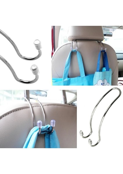 Aşk Çıkartmaları Çok Fonksiyonlu Metal Oto Araba Koltuğu Kafalık Askı Çanta Kanca Tutucu Çanta Çanta Bez Bakkal Depolama Braketi Araba Kancası (Yurt Dışından) indirimleri