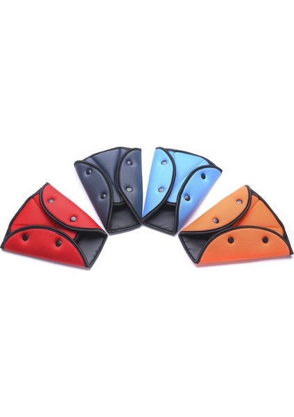 Kırmızı Araba Çocuk Emniyet Kemeri Tutucu Çocuk Boyun Koruma Kemeri Araba Emniyet Kemeri Kapağı Yumuşak Ayarlanabilir Üçgen Çarpışma Önleyici (Yurt Dışından) indirimleri