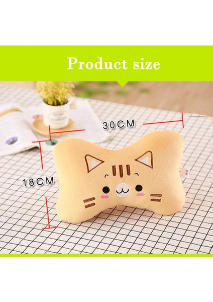 Çilek Tarzı Jınserta Araba Boyun Yastık Karikatür Sevimli Hayvan Seyahat Yastık Araba Koltuğu Minderi Örtüsü Boyun Desteği Kafalık Iç Aksesuarları (Yurt Dışından) modelleri