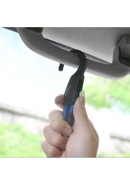 Siyah 1.5 M Ayarlanabilir Araba Bagaj Halatı Kapalı Çamaşır Ipi Araba Elastik Bungee Kordonları Bagaj Askıları Halatlar Kancalı Kemerler (Yurt Dışından) fırsatları