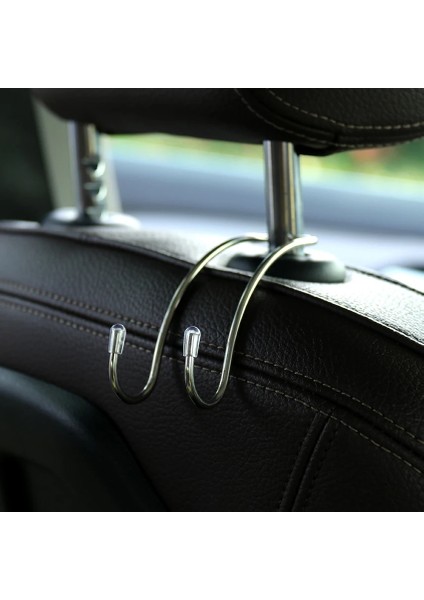 1 Adet Araba Koltuğu Kafalık Askı Çanta Kanca Tutucu Oto Raptiye Klip Çok Fonksiyonlu Metal Araba Koltuğu Arka Kancalar (Yurt Dışından) modelleri