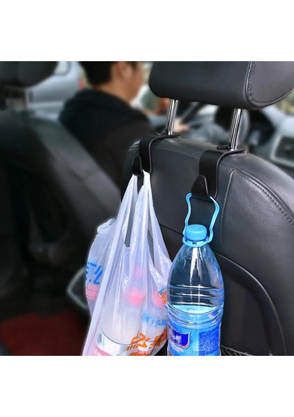 2 Adet Yaratıcı Araba Koltuğu Arka Kancalar Askı Organizatör Evrensel Kafalık Montaj Depolama Kanca Ev Depolama Basit Şekillendirici Araba Ceket Kancası (Yurt Dışından) indirimleri