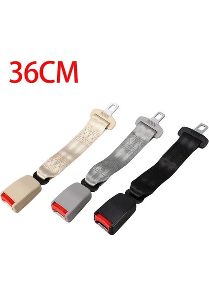 Kırmızı 36CM Emniyet Kemeri Uzatma Güvenlik Sertifikalı Tokalı Emniyet Kemeri Genişletici (Yurt Dışından) fiyatları