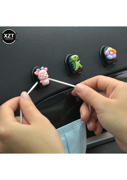 H 1 Adet Mini Araba Kancaları Organizatör Depolama Askı USB Kablosu Kulaklık Anahtar Depolama Araba Yapışkanlı Kanca Askı Aksesuarları Ev Dekor (Yurt Dışından) fiyatları