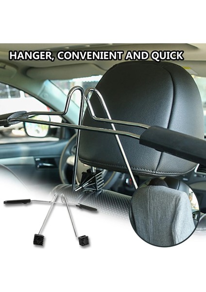 Ar Elbise Tutucu Yumuşak Araba Portmanto Arka Koltuk Kafalık Ceket Elbise Askısı Ceketler Takım Elbise Tutucu Raf Araba Malzemeleri (Yurt Dışından)