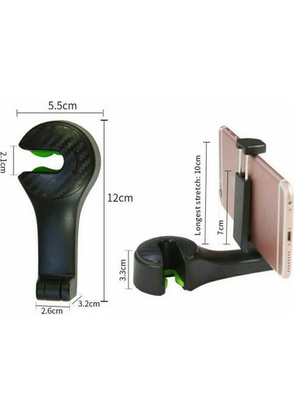 1 * Araba Koltuğu Arka Kanca Telefon Tutacağı ile Koltuk Arka Askı Çanta Çanta Çanta Bakkal Bezi Katlanabilir Klipler Cep Telefonu Tutucu (Yurt Dışından) fiyatları