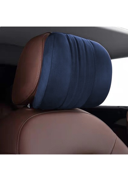Koyu Kahverengi Tarzı Forbell Araba Kafalık Boyun Yastık Malzemeleri Yastık Bellek Pamuk Araba Seyahat Aksesuarları Iç Araba Yastık Kafalık Süet Kumaş (Yurt Dışından) indirimleri