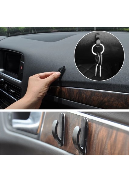 Yüksek Mukavemetli Kanca Ar Sticker Tutucu Kablo Kulaklık Anahtarı Için Otomatik Fastener Duvar Askısı Araba Klipleri USB Kablosu Düzenleyici Depolama Araba Kanca Braketi (Yurt Dışından) indirimleri