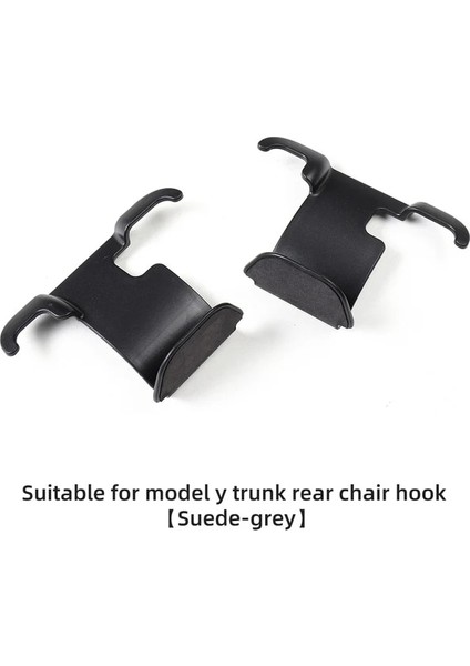 MY-GA98GMB Tesla Model 3 Model Y Için Modifiye Araba Koltuğu Kancası Araba Koltuğu Kafalık Kancası Depolama Taşınabilir Iç Araba Braketi Model3 (Yurt Dışından)