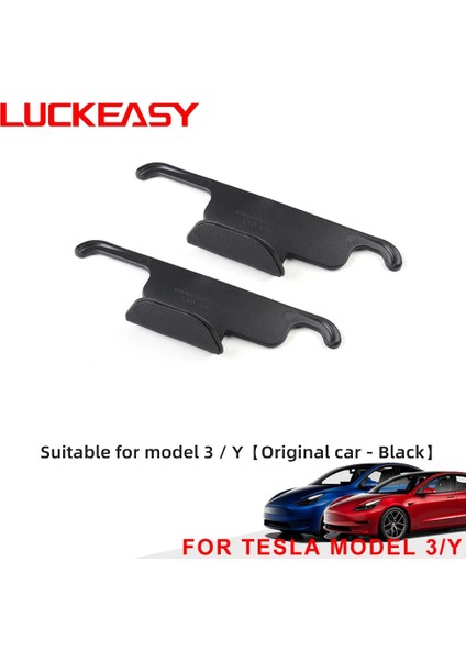 MY-GA98GMB Tesla Model 3 Model Y Için Modifiye Araba Koltuğu Kancası Araba Koltuğu Kafalık Kancası Depolama Taşınabilir Iç Araba Braketi Model3 (Yurt Dışından)