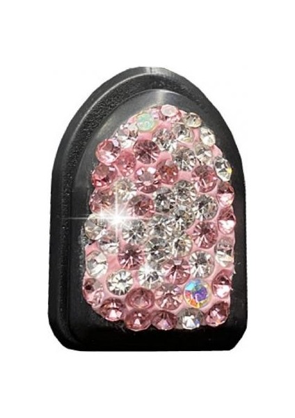 Pembe Yapışkanlı Kanca Punch-Free Parlak Düzenli Tutmak Rhinestone Gömülü Kablo Düzenleyici Araba Askısı Anahtarlar Için Araba Kancası (Yurt Dışından)