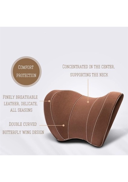 Pu-Kırmızı Tarzı Araba Boyun Kafalık Yastığı Araba Uzay Bellek Köpük Kafalık Boyun Yastık Araba Dört Mevsim Boyun Kafalık Araba Koltuğu Kafalık (Yurt Dışından) fiyatları