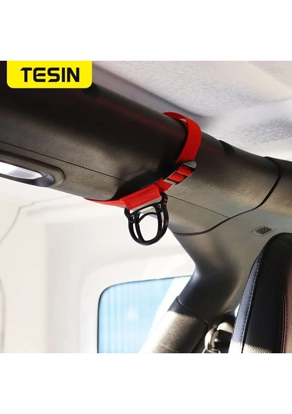 1kırmızı 64,5cm Tesın Araba Manto Askısı Için Wrangler Tj Jk Jl Jt Araba Ceket Kancası Standı Iç Aksesuarlar Için Jeep Wrangler Tj Jk Jl Jt (Yurt Dışından) indirimleri