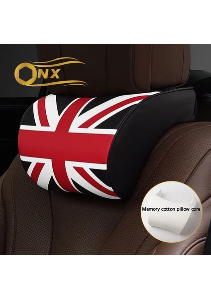 Siyah Stil Araba Kafalık Uzay Bellek Köpük Boyun Yastığı Bmw Mını One Coopers Jcw F54 F55 F56 F57 F60 R55 R56 R57 R60 R61 Countryman (Yurt Dışından) fiyatları