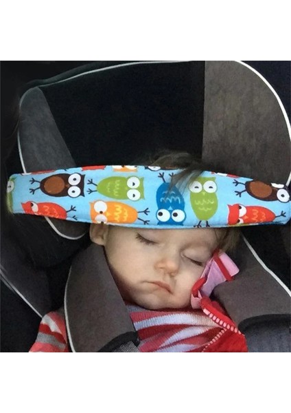 Mavi Gökkuşağı Stili Renkli Konu Kafa Çocuk Araba Ayarlanabilir Emniyet Koltuğu Uyku Pozisyoner Baş Desteği Pram Arabası Sabitleme Kemeri Bebekler Bebek (Yurt Dışından) fırsatları